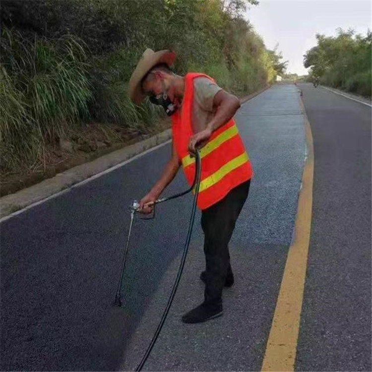 漯河 彩色防滑路面的底涂是保障路面附着力