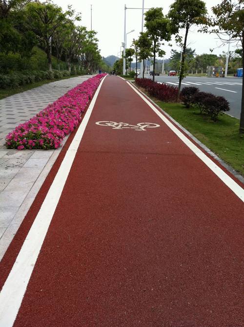 漯河核心承接彩色路面、水洗石、树脂胶粘石施工及庭院景观