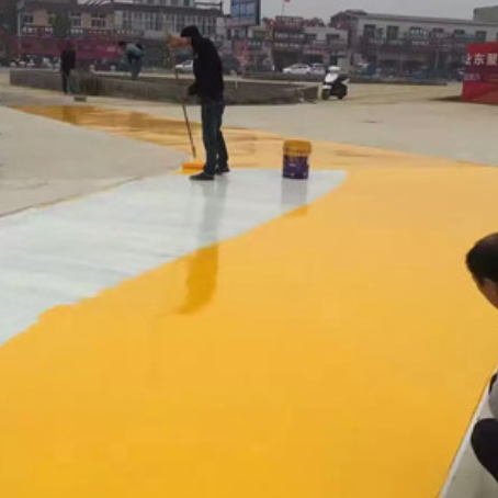 漯河彩色路面喷涂翻新的使用寿命多长